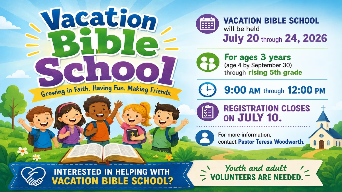 VBS Graphics Community United Methodist Church, Church in Virginia Beach, VA